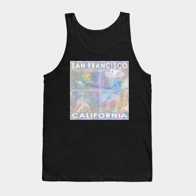 Flowers SF Tank Top by backline